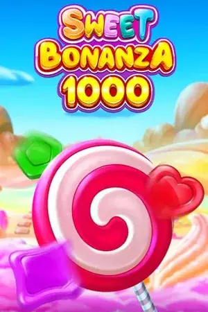 Copertina della slot Sweet Bonanza 1000 nella lobby di SlotsVader